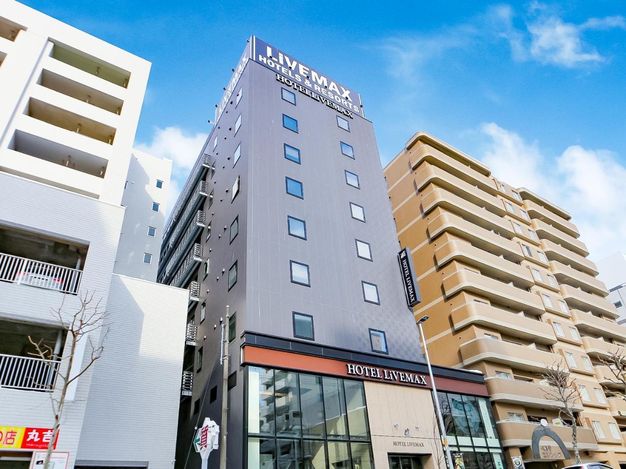 Hotel Livemax Sapporo Susukino Dış mekan fotoğraf